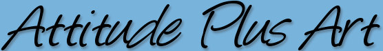 Attitude Plus Art banner/logo